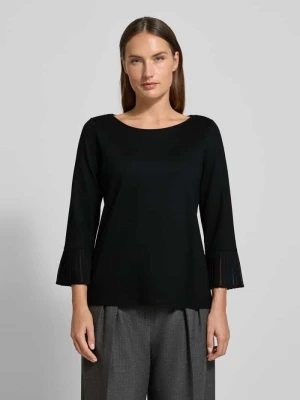 Bluzka z długim rękawem o kroju relaxed fit z mieszanki wiskozy s.Oliver BLACK LABEL