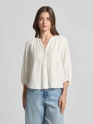 Bluzka z długim rękawem o kroju relaxed fit z mieszanki wiskozy s.Oliver RED LABEL
