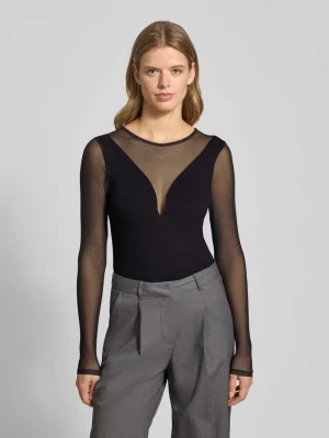 Bluzka z długim rękawem o kroju shaped fit z mieszanki wiskozy model ‘BECKI’ Only