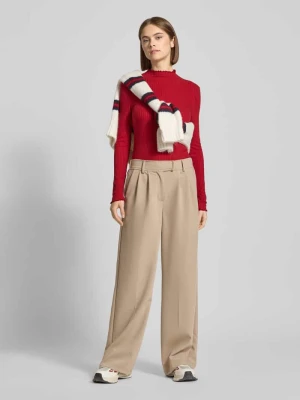 Bluzka z długim rękawem o kroju slim fit z mieszanki lyocellu Marc O'Polo DENIM