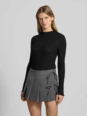 Bluzka z długim rękawem o kroju slim fit z mieszanki lyocellu Marc O'Polo DENIM