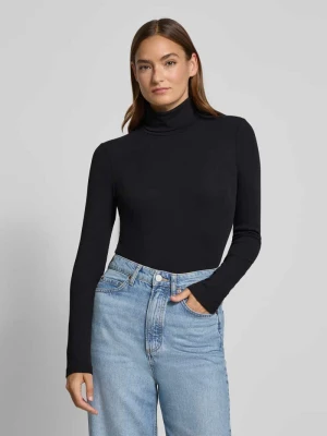 Bluzka z długim rękawem o kroju slim fit z mieszanki modalu Marc O'Polo