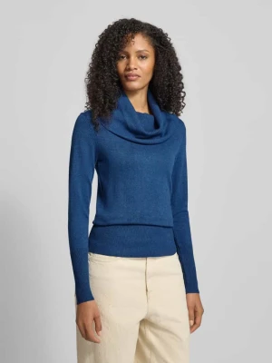 Bluzka z długim rękawem o kroju slim fit z mieszanki wiskozy model ‘Dollie’ Soyaconcept
