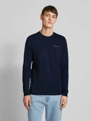 Bluzka z długim rękawem o kroju slim fit z nadrukiem z logo Tommy Jeans