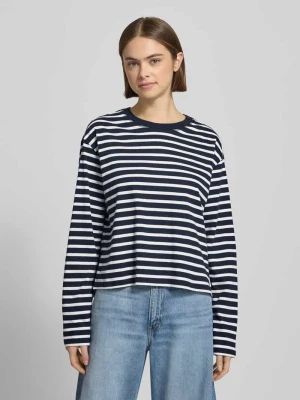 Bluzka z długim rękawem o luźnym kroju z czystej bawełny Marc O'Polo DENIM