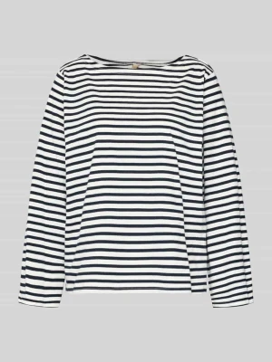 Bluzka z długim rękawem o luźnym kroju z czystej bawełny Soyaconcept