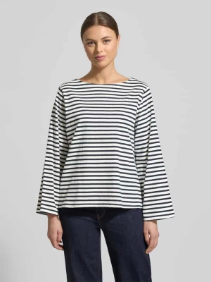 Bluzka z długim rękawem o luźnym kroju z czystej bawełny Soyaconcept