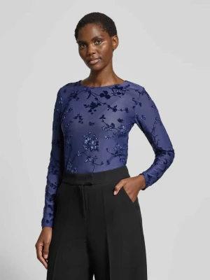 Bluzka z długim rękawem o półprzezroczystym designie model ‘BISKA’ FREE/QUENT