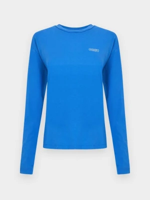 Bluzka z długim rękawem Obey Clothing jasnoniebieski
