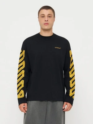 Bluzka z długim rękawem Off White czarny