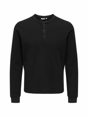 Bluzka z długim rękawem Only & Sons brązowy