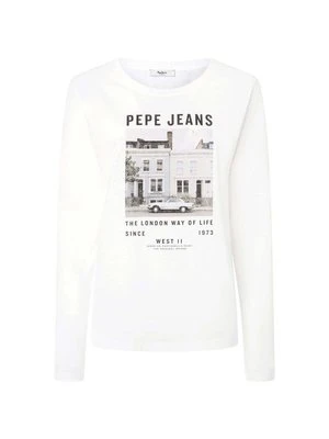 Bluzka z długim rękawem Pepe Jeans