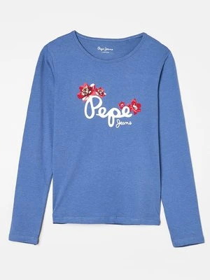 Bluzka z długim rękawem Pepe Jeans