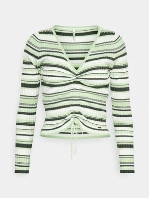 Bluzka z długim rękawem Pepe Jeans khaki