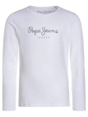 Bluzka z długim rękawem Pepe Jeans biały