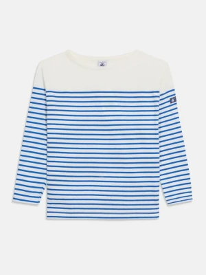 Bluzka z długim rękawem Petit Bateau biały