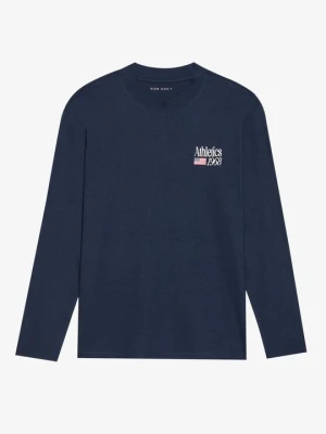 Bluzka z długim rękawem Pier One By Zalando granatowy