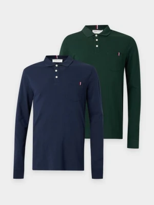Bluzka z długim rękawem Pier One By Zalando granatowy