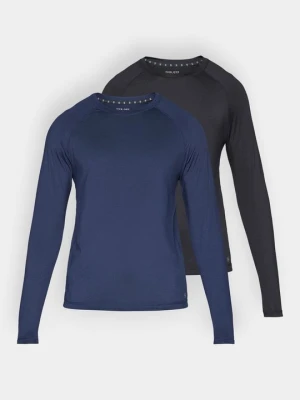 Bluzka z długim rękawem Pier One Sport By Zalando czarny