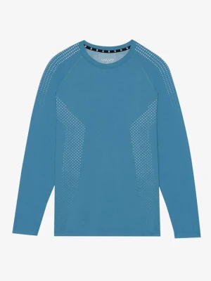 Bluzka z długim rękawem Pier One Sport By Zalando morski