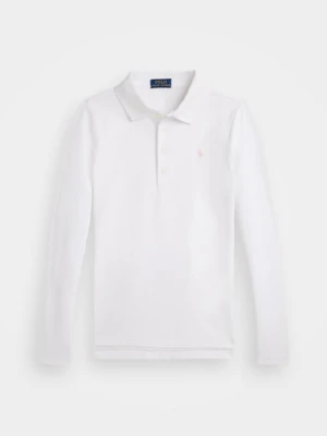 Bluzka z długim rękawem Polo Ralph Lauren biały
