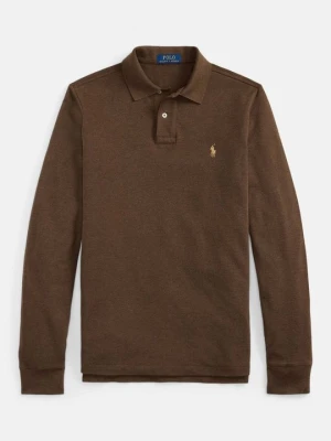Bluzka z długim rękawem Polo Ralph Lauren brązowy