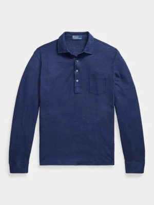 Bluzka z długim rękawem Polo Ralph Lauren granatowy