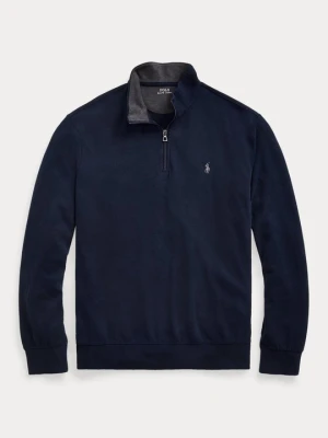 Bluzka z długim rękawem Polo Ralph Lauren granatowy