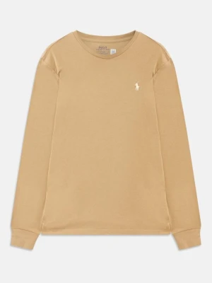 Bluzka z długim rękawem Polo Ralph Lauren tan