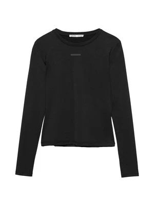 Bluzka z długim rękawem PULL&BEAR czarny