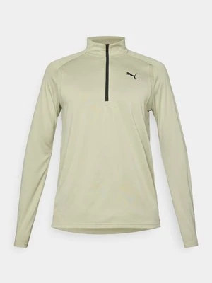 Bluzka z długim rękawem Puma khaki