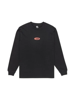 Bluzka z długim rękawem Quiksilver czarny