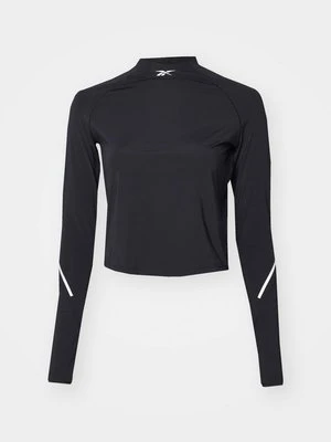 Bluzka z długim rękawem Reebok czarny