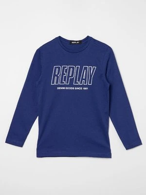 Bluzka z długim rękawem Replay