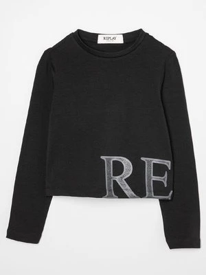 Bluzka z długim rękawem Replay