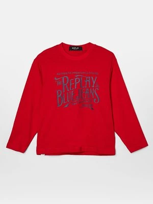 Bluzka z długim rękawem Replay