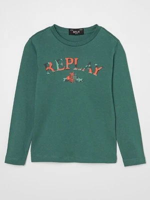 Bluzka z długim rękawem Replay