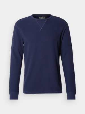 Bluzka z długim rękawem Scotch & Soda niebieski