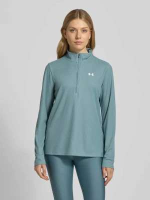 Bluzka z długim rękawem, stójką i zamkiem błyskawicznym Under Armour