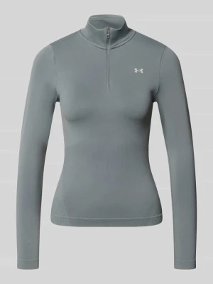 Bluzka z długim rękawem, stójką i zamkiem błyskawicznym Under Armour