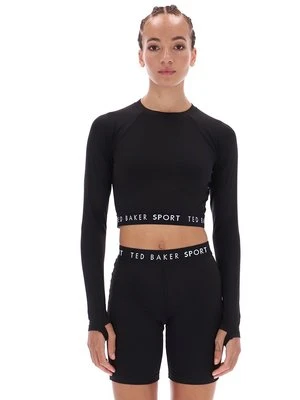 Bluzka z długim rękawem Ted Baker czarny