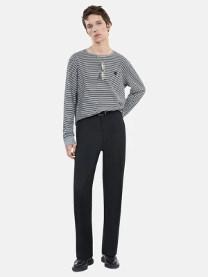 Bluzka z długim rękawem The Kooples czarny
