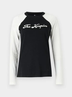 Bluzka z długim rękawem The Kooples czarny