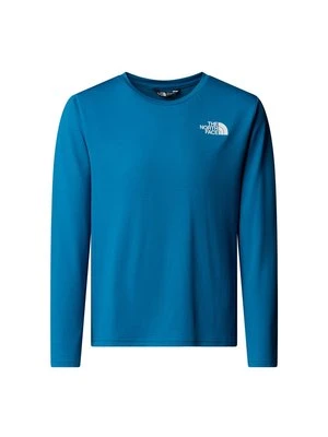 Bluzka z długim rękawem The North Face niebieski