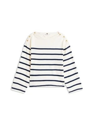 Bluzka z długim rękawem Tommy Hilfiger beżowy