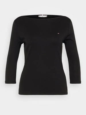 Bluzka z długim rękawem Tommy Hilfiger czarny