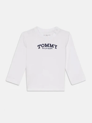 Bluzka z długim rękawem Tommy Hilfiger biały