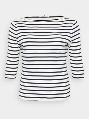 Bluzka z długim rękawem Tommy Hilfiger granatowy