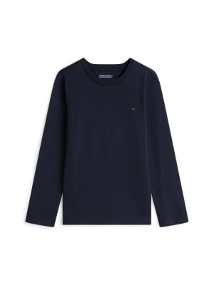 Bluzka z długim rękawem Tommy Hilfiger czarny