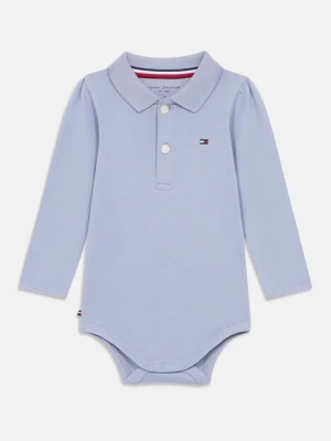 Bluzka z długim rękawem Tommy Hilfiger liliowy